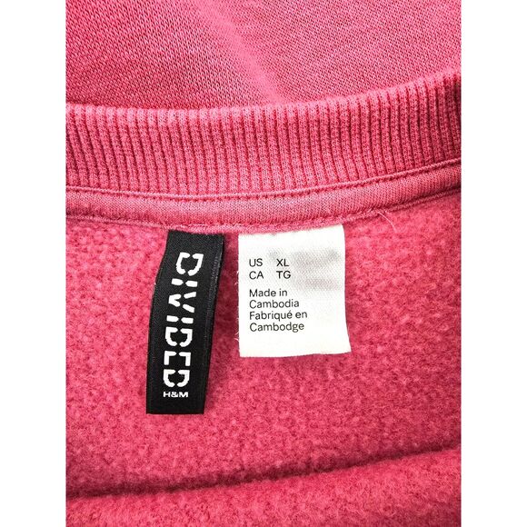 Divided Size XL Womens Crop Sweater - Picture 3 of 10